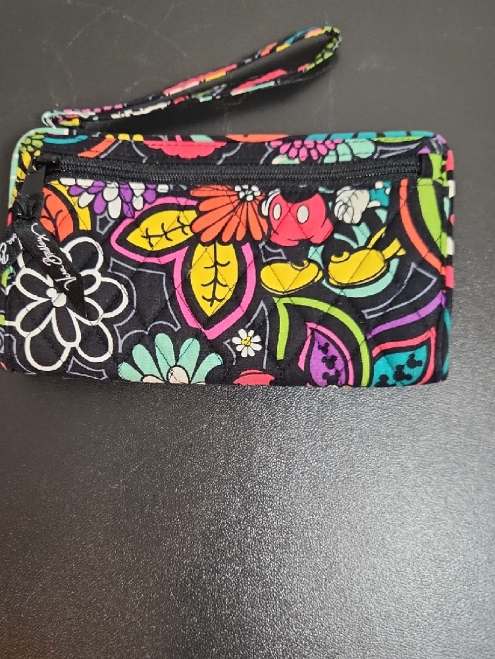 Vera Bradley Mickey Disney Wallet With Wristlet - Magical Blooms-
